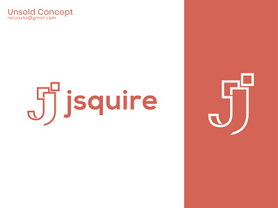 Creative J Letter Logo Mark Identity Design