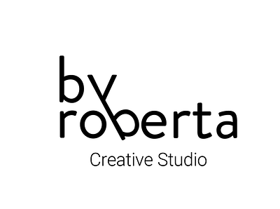 ByRoberta - Main logo adobe illustrator branding business creative dublin freelance designer graphicdesign icon logo logodesign minimal women empowerment