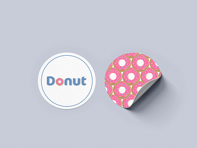 Donut stickers