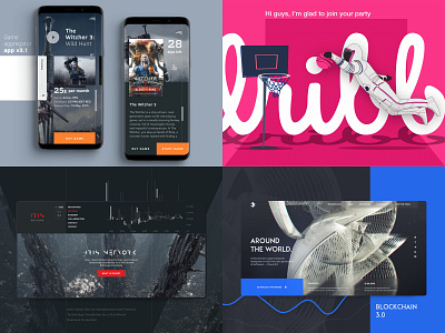 my #Top4Shots in 2018 animation app blockchain branding crypto currency crypto exchange design etherium illustration inteface ios minimal service site typography ui ux vector web website