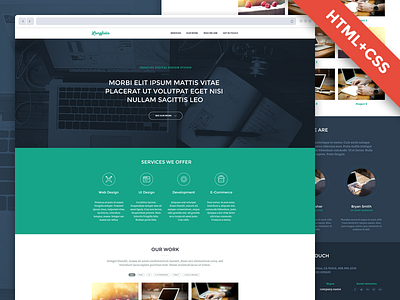 Longfolio HTML template