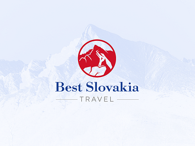 Best Slovakia Travel blue logo mountains red slovakia tatras tatry travel