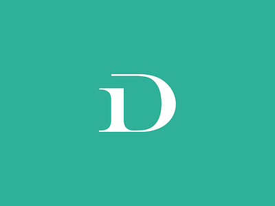 ID logo green id logo teal typography