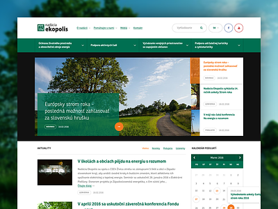 Ekopolis bootstrap ecology environment foundation grid web website