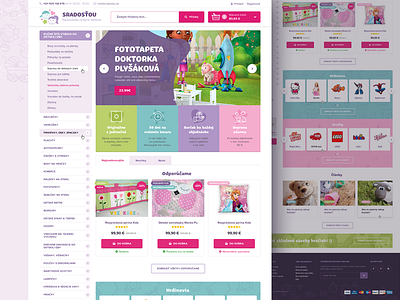 S Radostou baby child children ecommerce kids pastel pink purple