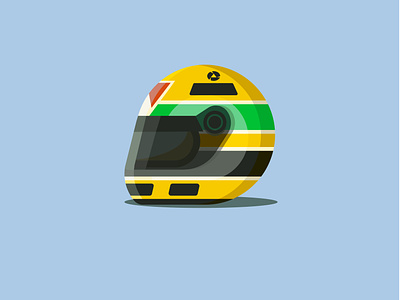 26 years without a legend flat helmet illustration