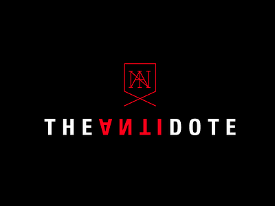 The Antidote Logo branding logo