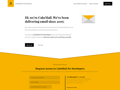 CakeMail for Developers