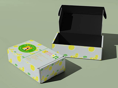 Lemon Pie Box Design bakery branding bakery packaging box brand design branding design package packagedesign