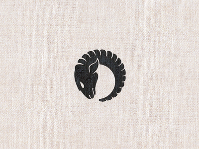 Animal Sign animal branding dance goat horns identity logo mark ram sign stamp сircle