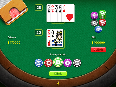 Blackjack blackjack cards casino chips game game app game art game design game ui gui icons illustration interface mobile app play table ui ux web