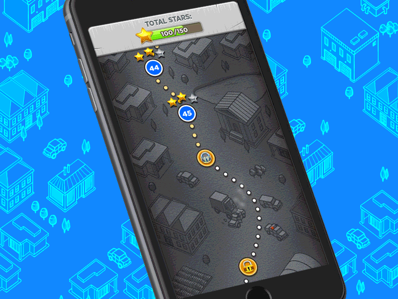 Game map animation 2d game airport animation casual environment game game app game art game design game location game map game ui gif ios location loggia mafia map ui ux
