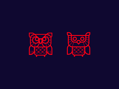 Owl Logo Sign 