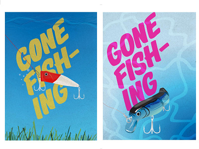 Gone Fishing illustration