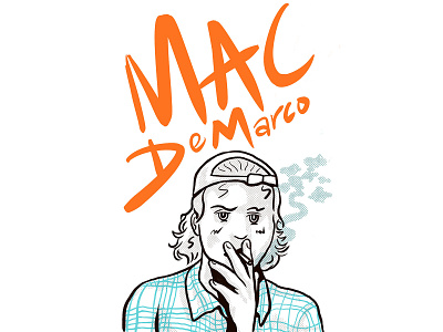 Mac DeMarco illustration