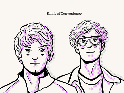 Kings of Convenience illustration