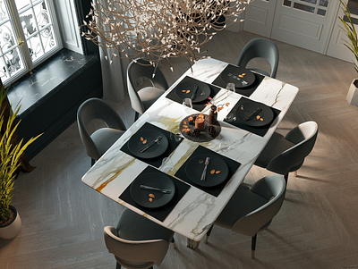 Dining room view diningroom interiordesign visualizations