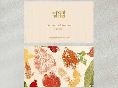 The Petal Market Business Cards