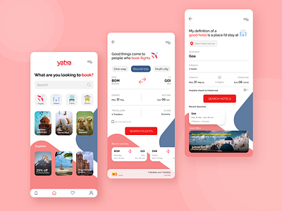 Yatra App Redesign