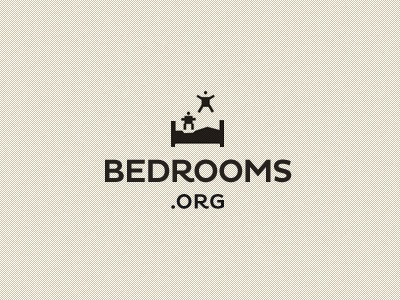 Bedrooms.org identity bedroom identity logo design