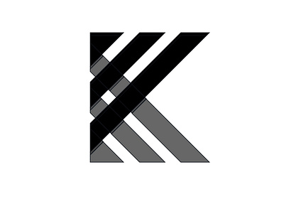 letter K Logo Design art branding design flat icon letter k letter k logo letter logo letter mark monogram logo logo deisgn minimal typography