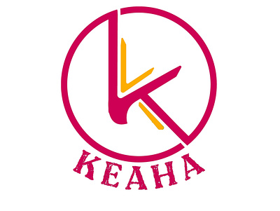 Letter K Logo For KEAHA Brand art art branding design design vector fashion icon illustration letter k letter k logo letter logo logo logo concept logo deisgn logo design minimal minimalist mockup simple sketch ui