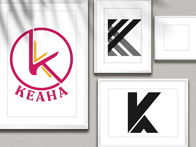 Letter K Logo Design Mockup art art branding design design vector fashion icon illustration letter k letter k logo letter logo logo logo concept logo deisgn logo design minimal minimalist mockup simple sketch ui