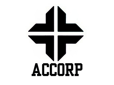 Accorp Logo Design (Black)