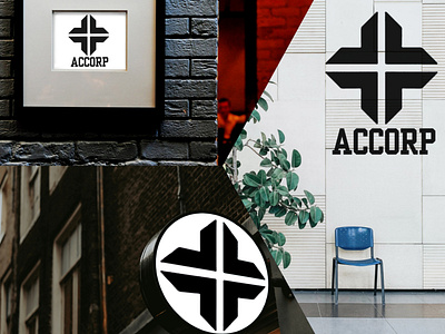 Accorp Logo Design Mockups