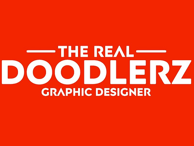 Updated Logo For Doodlerz Design Agency art art branding doodlerz illustration logo logo concept logo deisgn logo design logo design mockup minimal minimalist mockup simple text vector