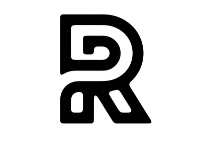 Logo Design Letter R For Rubik's Cube