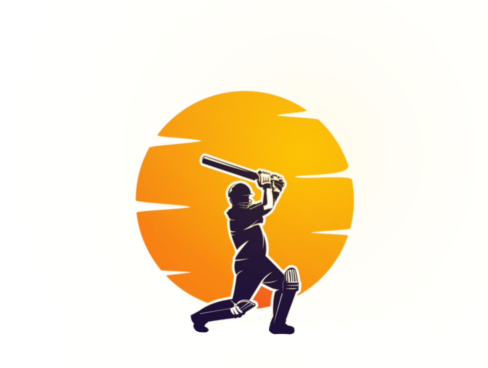 Cricket Player Batsman Batting Retro Style Set, Vectors | GraphicRiver