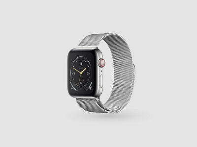 Watch face #3 for Apple Watch apple apple watch design designs flat design flatdesign ios iphone minimal smartwatch ui watch watch face watchface