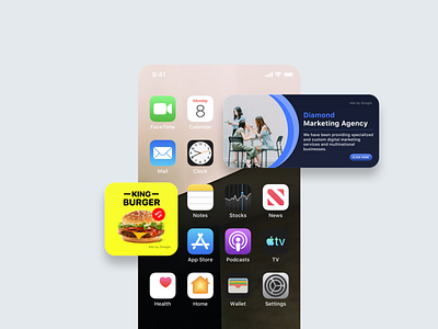 Google AdSense widgets for iOS ads apple widgets branding design designs flat design flatdesign ios ios 15 ios 15 widgets ios widgets ios15 iphone iphone widgets logo minimal ui uiux widget widgets