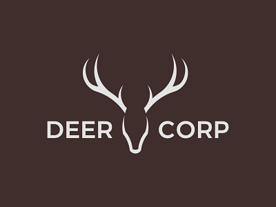 Deer corp branding deerlogo design graphic design logo logo design vector