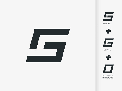S & G logo branding graphic design lettermark logo logo design minimal logo modern logo sg logo sports logo