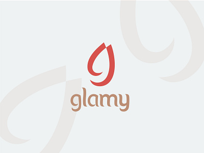 Glamy logo arabic logo branding fashion fashion logo g logo graphic design lettermark logo logo design minimal logo modern