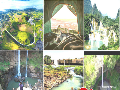 Top 10 địa điểm du lịch đẹp và nổi tiếng nhất Đắk Nông dia diem du lich dak nong du lich tai daknong graphic design