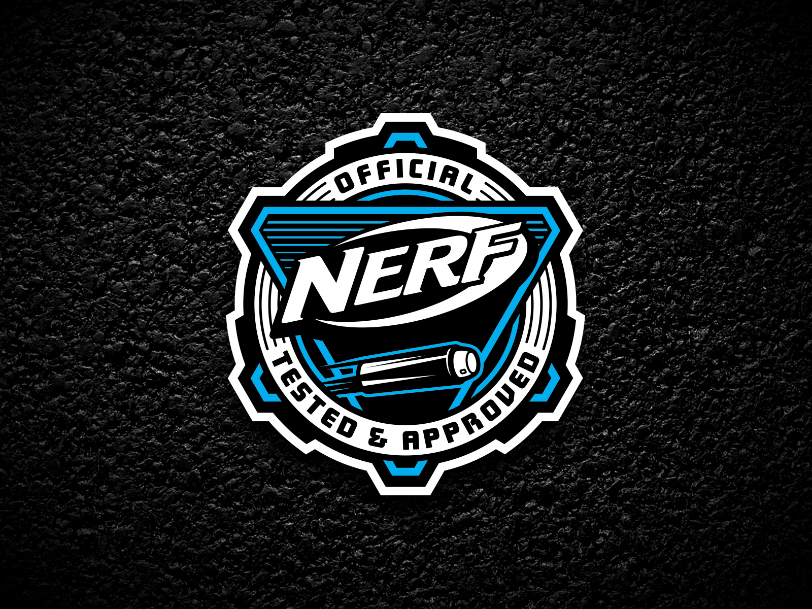 nerf logo redesign (kinda)