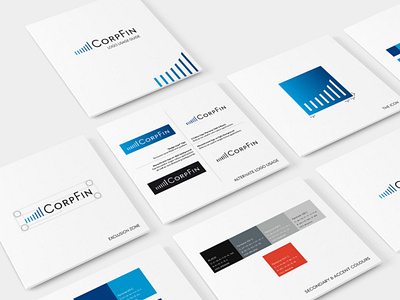 CorpFin Corporate Identity branding corporate identity design graphic design johannesburg south africa