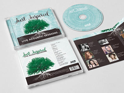 Just Inspired Acoustic Sessions Design album art design johannesburg music artwork south africa