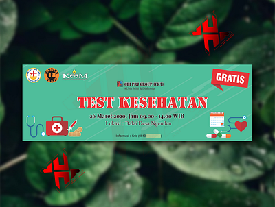 BANNER DESIGN FOR ANNOUNCEMENT OF A FREE HEALTH TEST EVENT ad design banner banner design design graphic design social media design