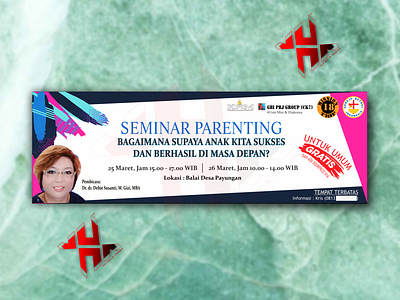 BANNER DESIGN FOR ANNOUNCEMENT OF A FREE PARENTING SEMINAR