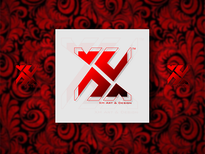 XH'S OFFICIAL LOGO ad design banner banner design branding desain logo design graphic design illustration logo logo design social media design