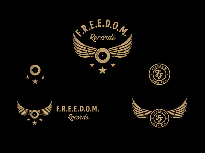 Freedom Records logo family