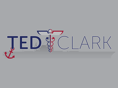 Ted Clark concept logo