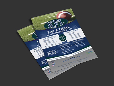 7on7 Flyer adverstisement flyer print