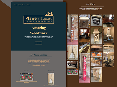 Plane & Square Website design html 5 html css website