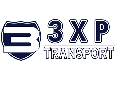 3XP Transport Logo illustrator logo logo design logo design branding logodesign vector