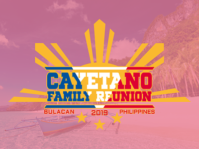 Cayetano Family Reunion illustrator illustrator design philippines reunion shirt shirtdesign vector